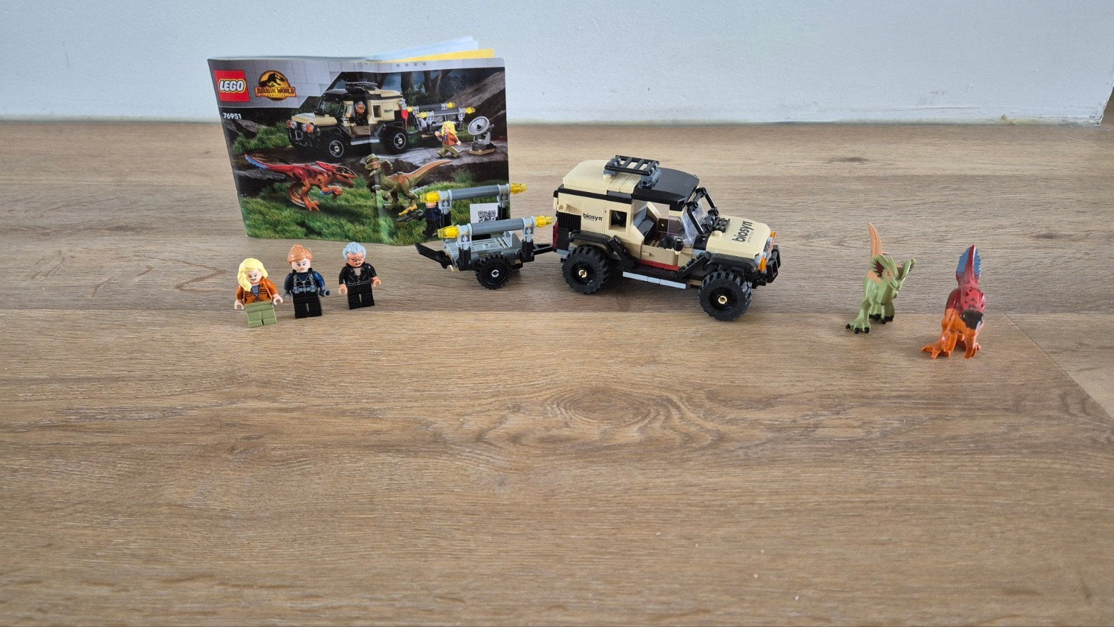 LEGO Jurassic World 76951: Pyroraptor & Dilophosaurus, Ophalen of Verzenden, Nieuw, Overige merken