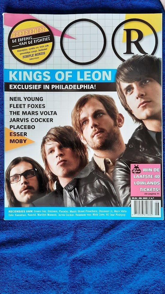 OOR 6-2009 2 Kings of Leon Neil Young Fleet Foxes Mars Volt, Ophalen of Verzenden, Zo goed als nieuw, Muziek, Film of Tv