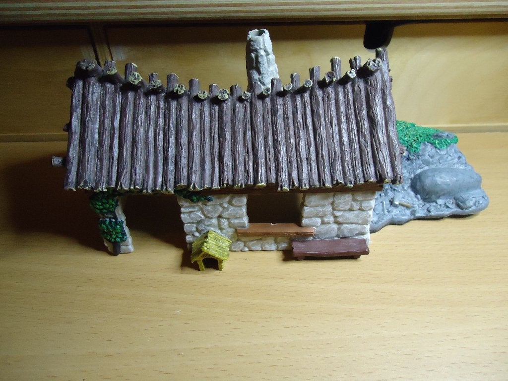 asterix obelix plastoy huisje, Verzamelen, Poppetjes en Figuurtjes, Ophalen, Zo goed als nieuw