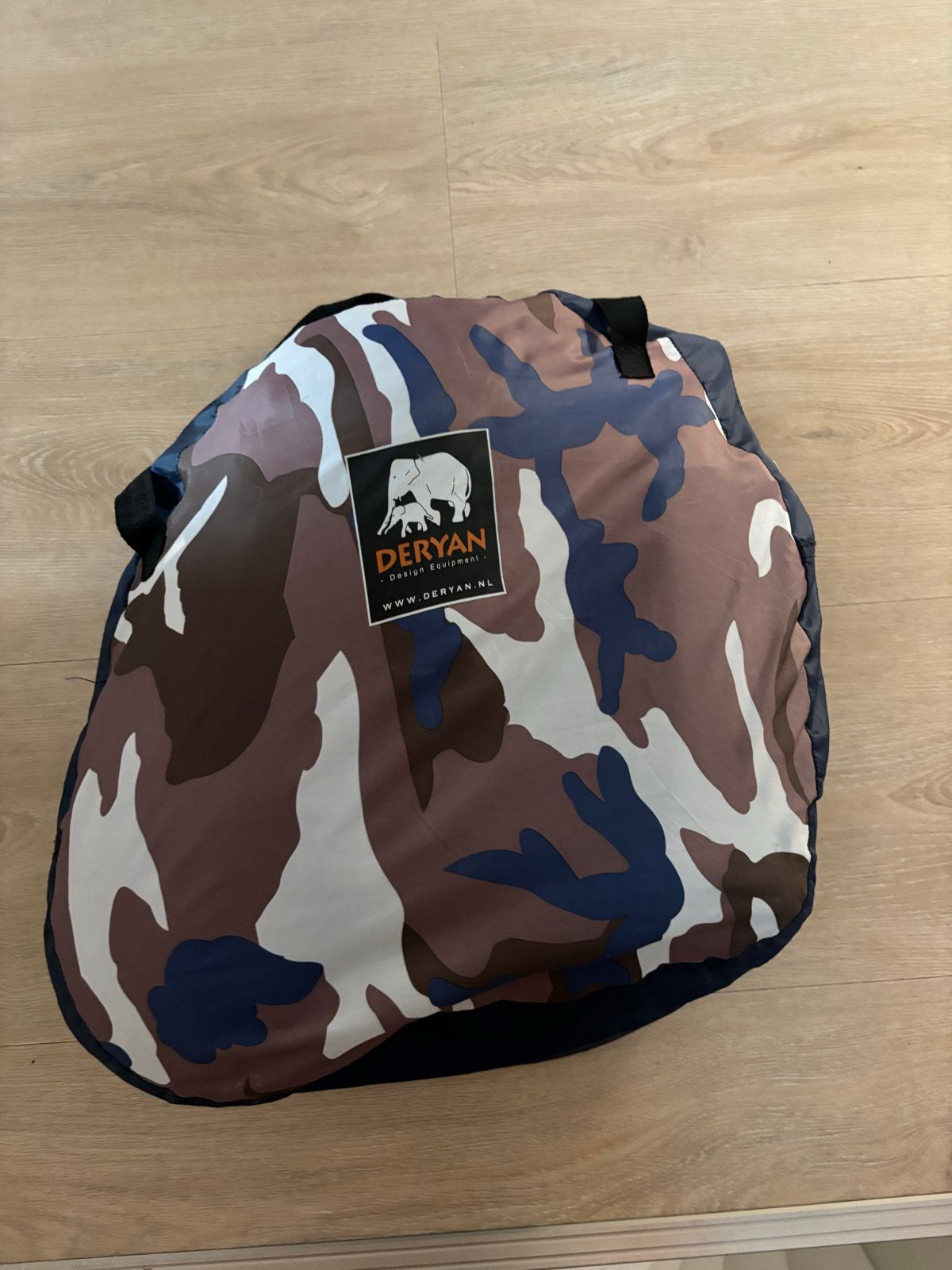 Deryan Slaapzak Camouflage - Ideaal voor Reizen, Ophalen of Verzenden, Gebruikt, Slaapzak