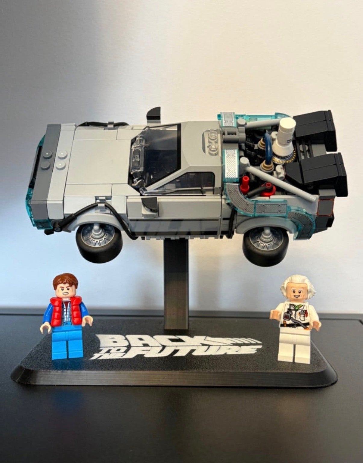 LEGO Back to the Future DeLorean Houder, Verzenden, Zo goed als nieuw, Overige merken