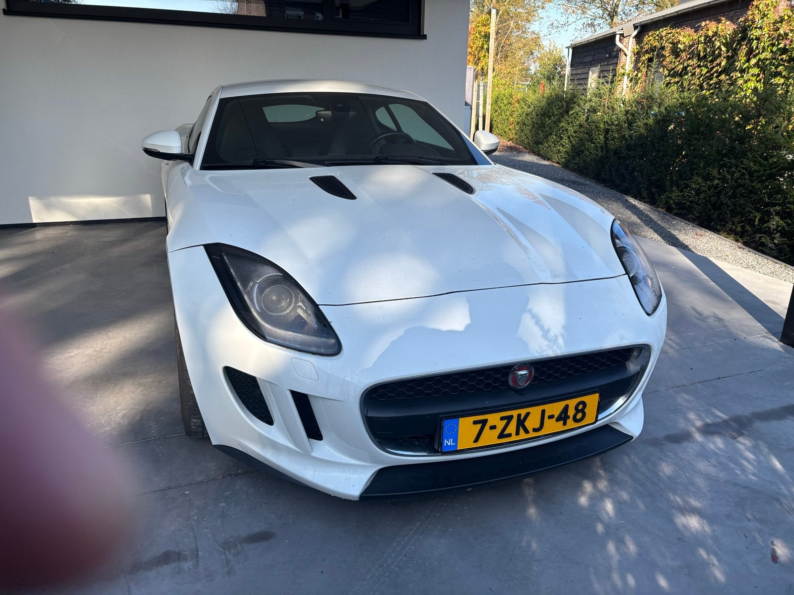 Jaguar F-type 3.0 V6 SC Active Exhaust Coupe 2015 Wit, Auto's, Automaat, Achterwielaandrijving, F-type, 2995 cc