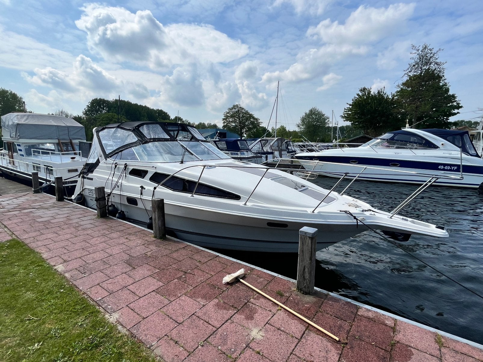 Bayliner ciëra sunbridge 2855, Ophalen, Zo goed als nieuw, Bayliner, Toilet