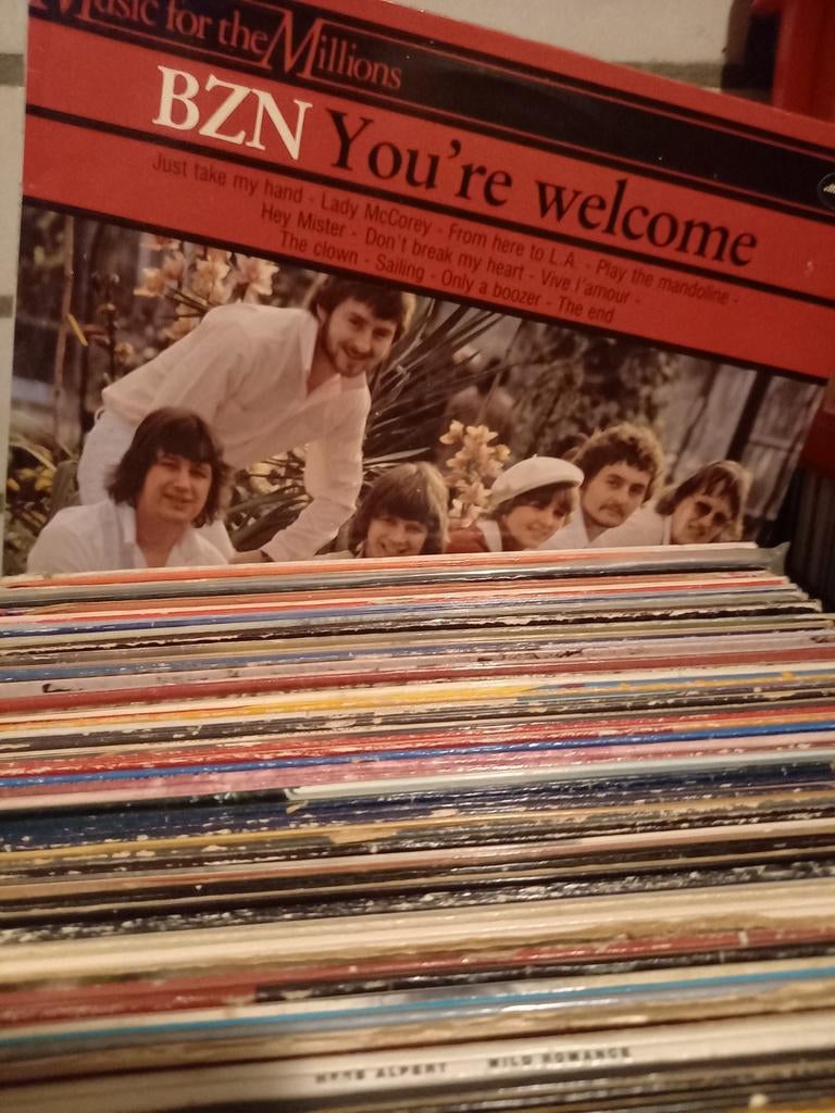 Partij lp's  ...., Cd's en Dvd's, Vinyl | Overige Vinyl, Ophalen, Gebruikt, Overige formaten