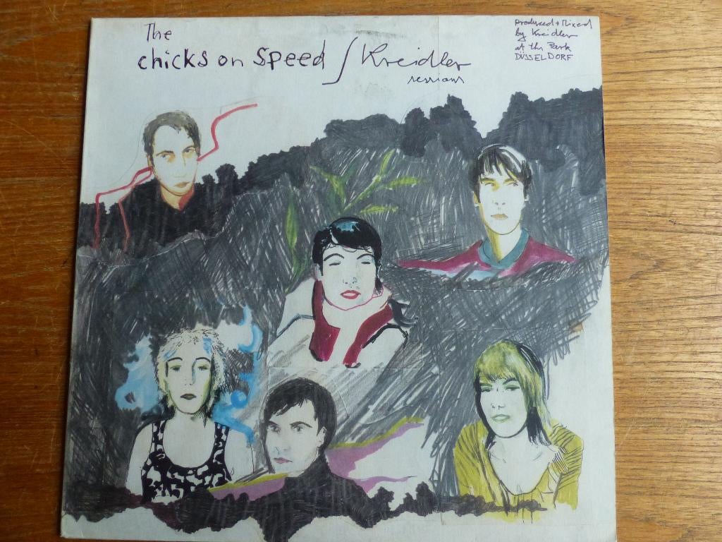 Chicks On Speed / Kreidler –The Chicks On Speed /Kreidler S, Cd's en Dvd's, Vinyl | Overige Vinyl, Gebruikt, Beschermende buitenhoes