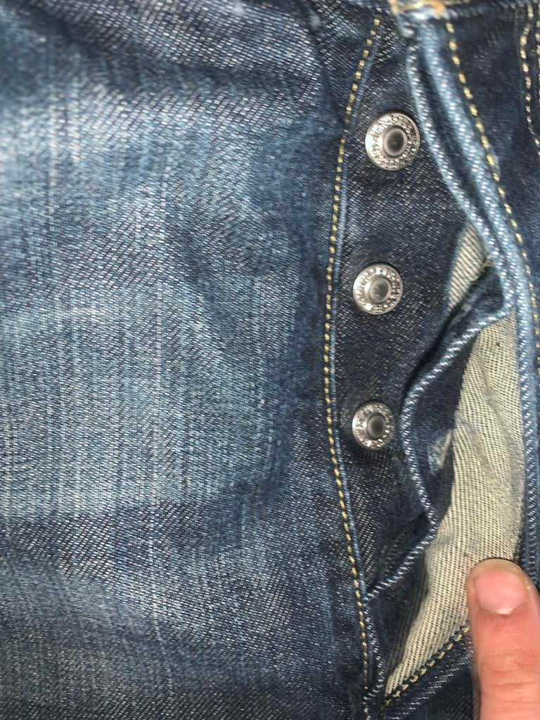 Levi's 501 maat 38/32 - Zo goed als nieuw, Ophalen of Verzenden, Zo goed als nieuw, Blauw, W36 - W38 (confectie 52/54)