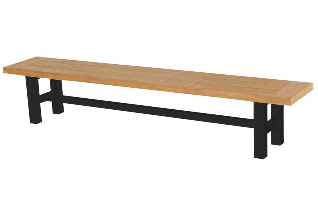 Hartman Yasmani 240cm tuinbank - antraciet- NIEUW IN DOOS, Tuin en Terras, Tuinbanken, Ophalen, Nieuw