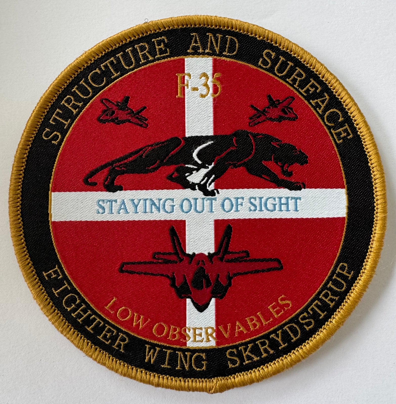 RDAF F-35, Ophalen of Verzenden, Nieuw, Patch, Badge of Embleem