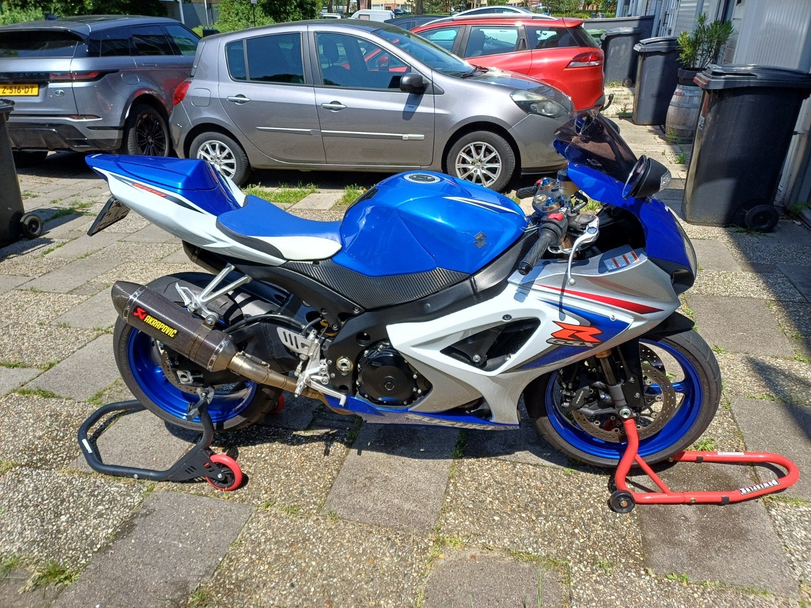 Suzuki GSXR1000 K8 2009 33.229 km met Akrapovich zeer mooi, 4 cilinders, Motorrijbewijs A, Gebruikt, Handgeschakeld