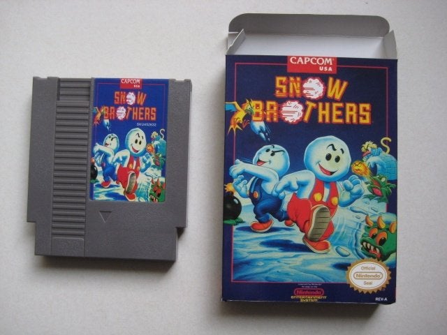 Snow Bros NES Nintendo, Spelcomputers en Games, Games | Nintendo NES, 1 speler, Ophalen of Verzenden, Zo goed als nieuw, Vanaf 3 jaar