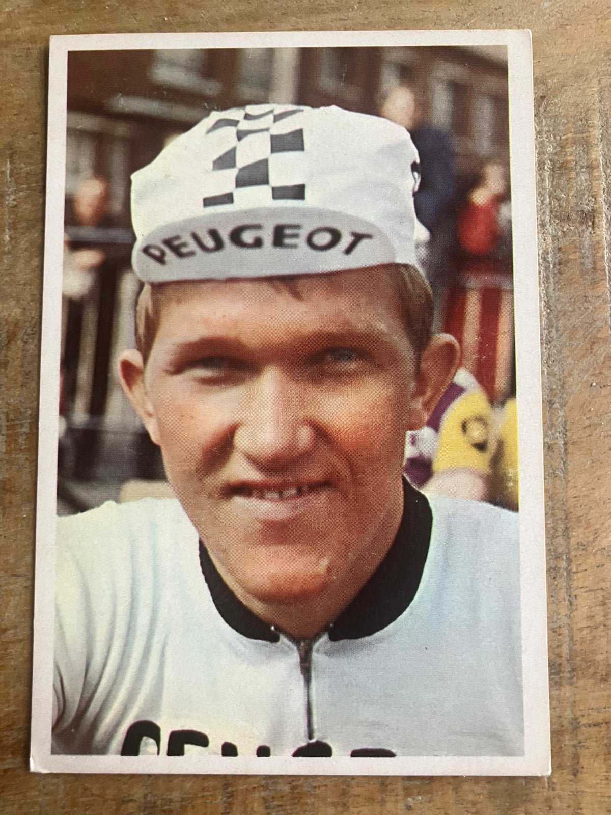 Jos van der Vleuten - kaart wielrennen, Verzamelen, Ophalen of Verzenden, Gebruikt, Overige sporten, Poster, Plaatje of Sticker