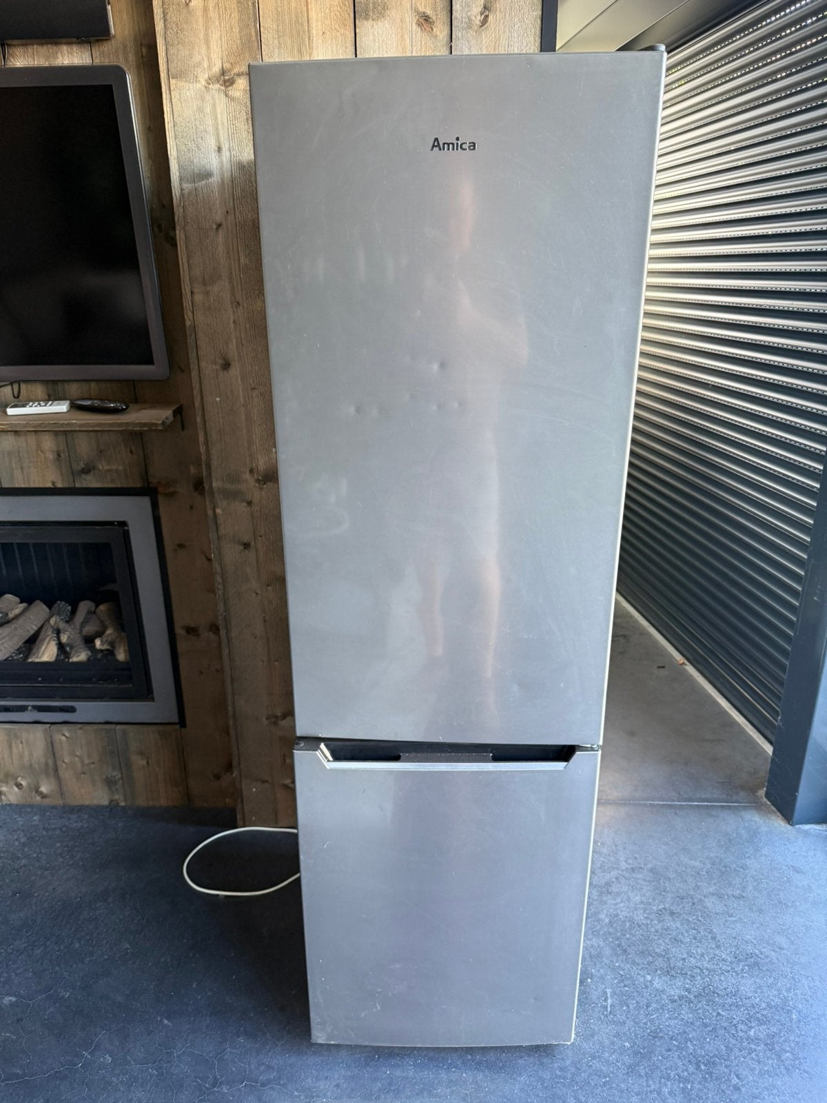 Koel/vries kombinatie nofrost Amica, Witgoed en Apparatuur, Ophalen, 150 tot 200 liter, Gebruikt, 160 cm of meer