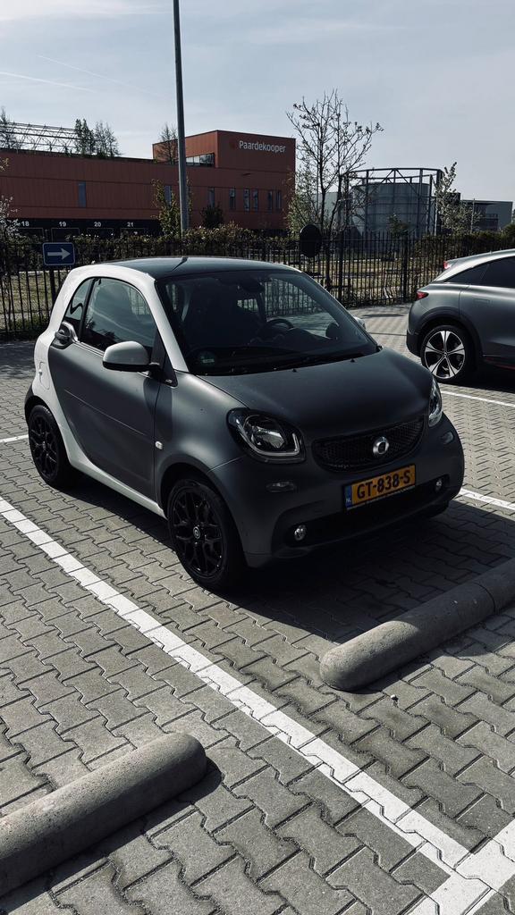 ForTwo 1.0 AUT 2015 Airco Garantie 166000km apk tot 9-25, Origineel Nederlands, 70 pk, 2 stoelen, 3 cilinders