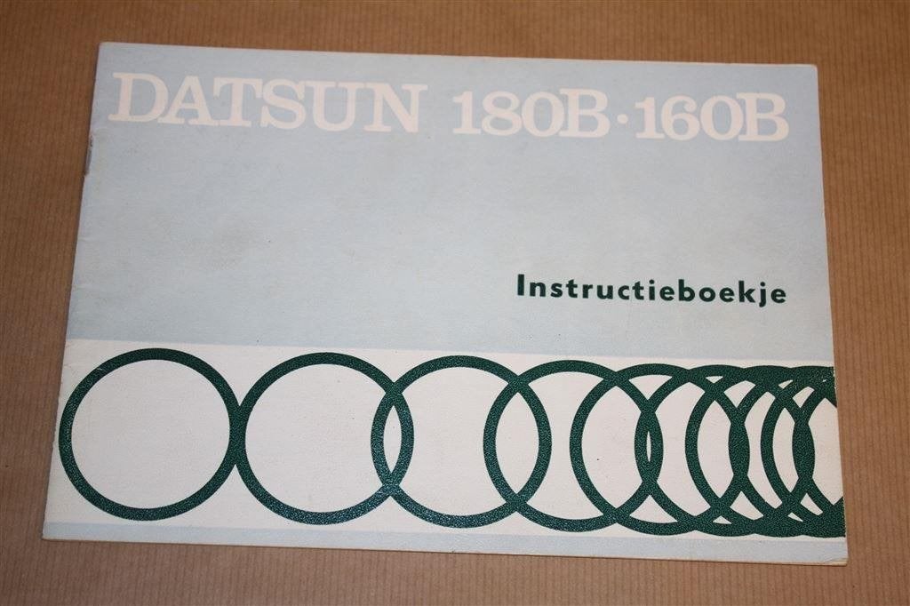 Datsun 180B - 160B Instructieboekje - 1972, Ophalen of Verzenden