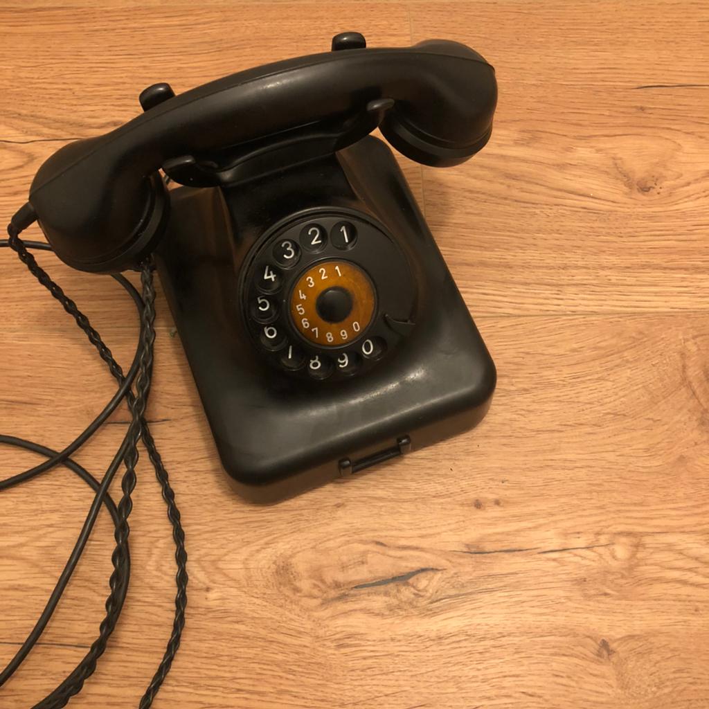 Antiek vaste telefoon, Telecommunicatie, Vaste telefoons | Niet Draadloos, Ophalen, Zo goed als nieuw