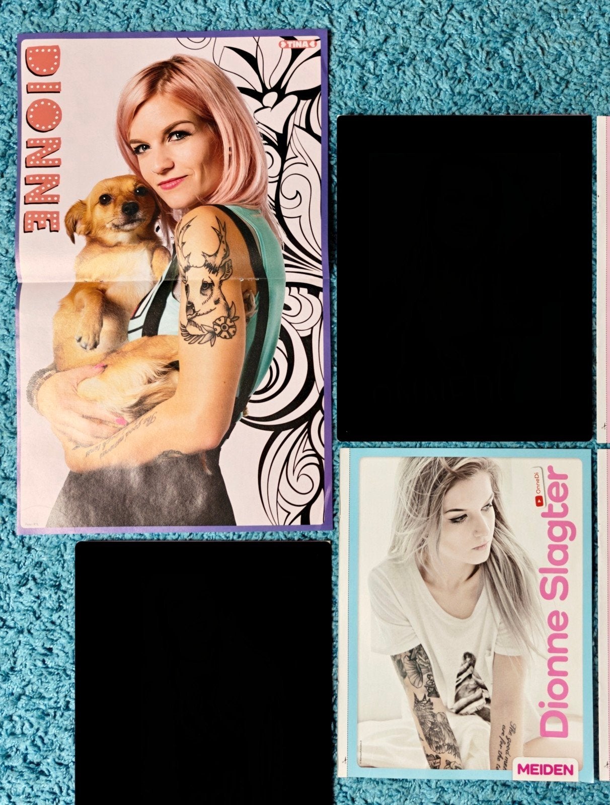 OnneDi (Dionne Slagter) posters, Rechthoekig Staand, Nieuw, Ophalen of Verzenden, A1 t/m A3