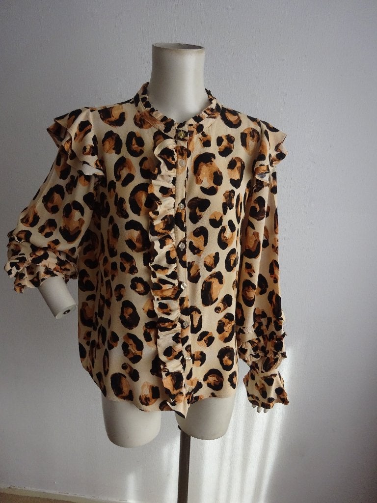 Fabienne Chapot blouse mt 42, Overige kleuren, Maat 42/44 (L), Ophalen of Verzenden, Zo goed als nieuw