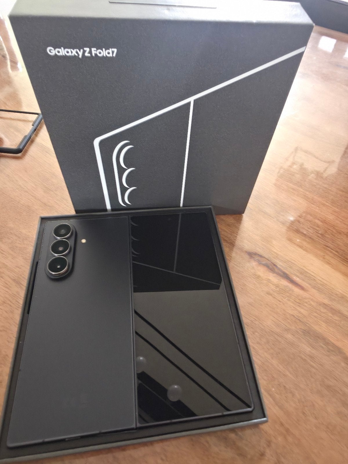 Samsung Galaxy Z Fold7  Jet Black Lees de omschrijving, Telecommunicatie, Mobiele telefoons | Samsung, Ophalen, Zwart, Zo goed als nieuw