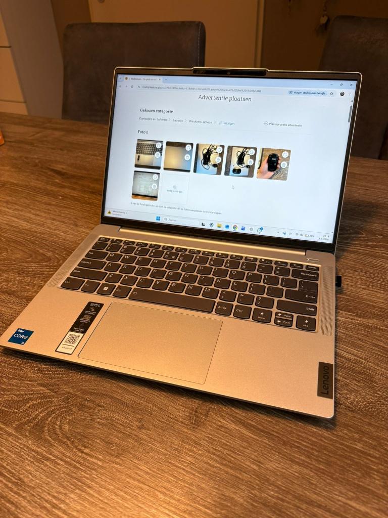 Lenovo Laptop Ideapad Slim 5 14IAH8, 2 tot 3 Ghz, Qwerty, Intel Core i5 12th Gen i5-12450H processor, 14 inch