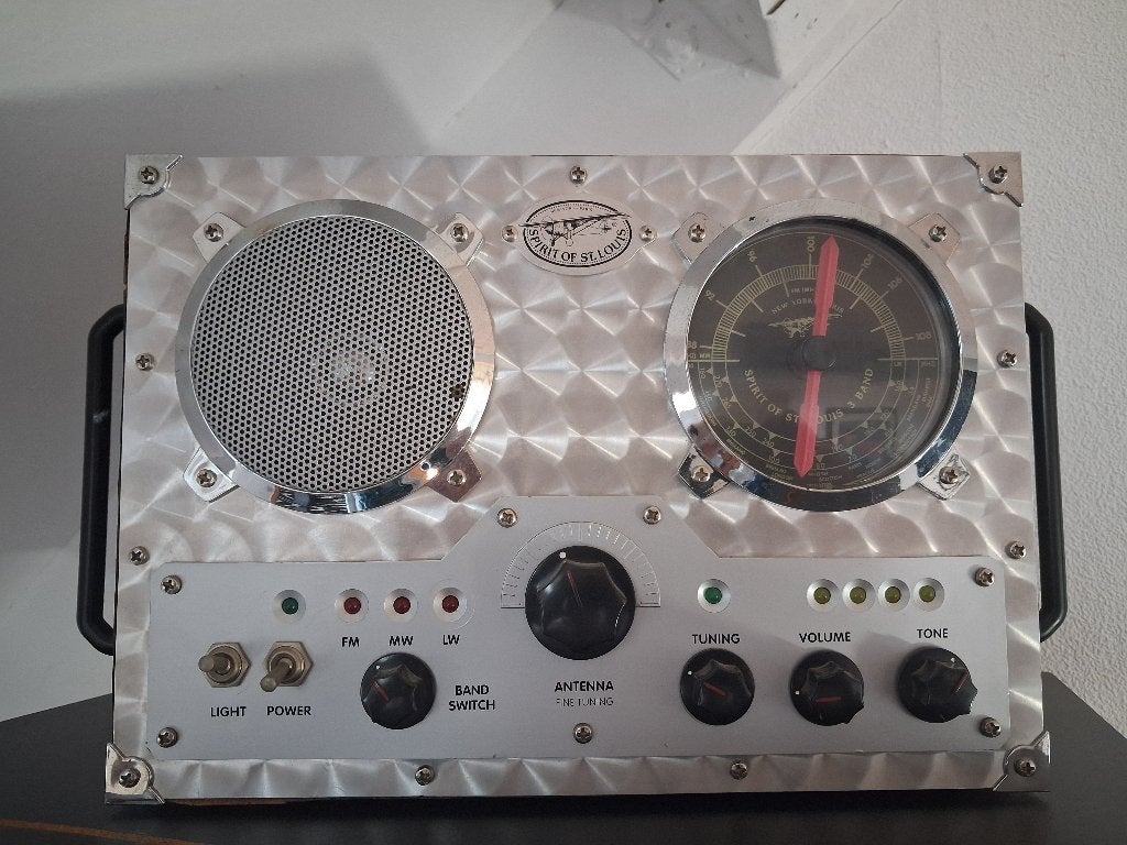 Spirit of St. Louis FieldRadio - Vintage Radio, Audio, Tv en Foto, Radio's, Ophalen, Gebruikt, Radio