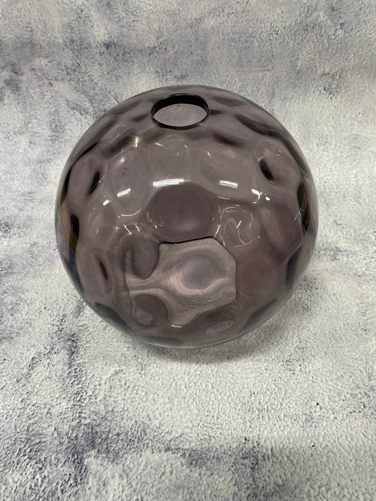 Made Ilaria Hanglamp Glazen Bol 16 cm Grijs Smoke, Huis en Inrichting, Ophalen of Verzenden, Zo goed als nieuw, Glas