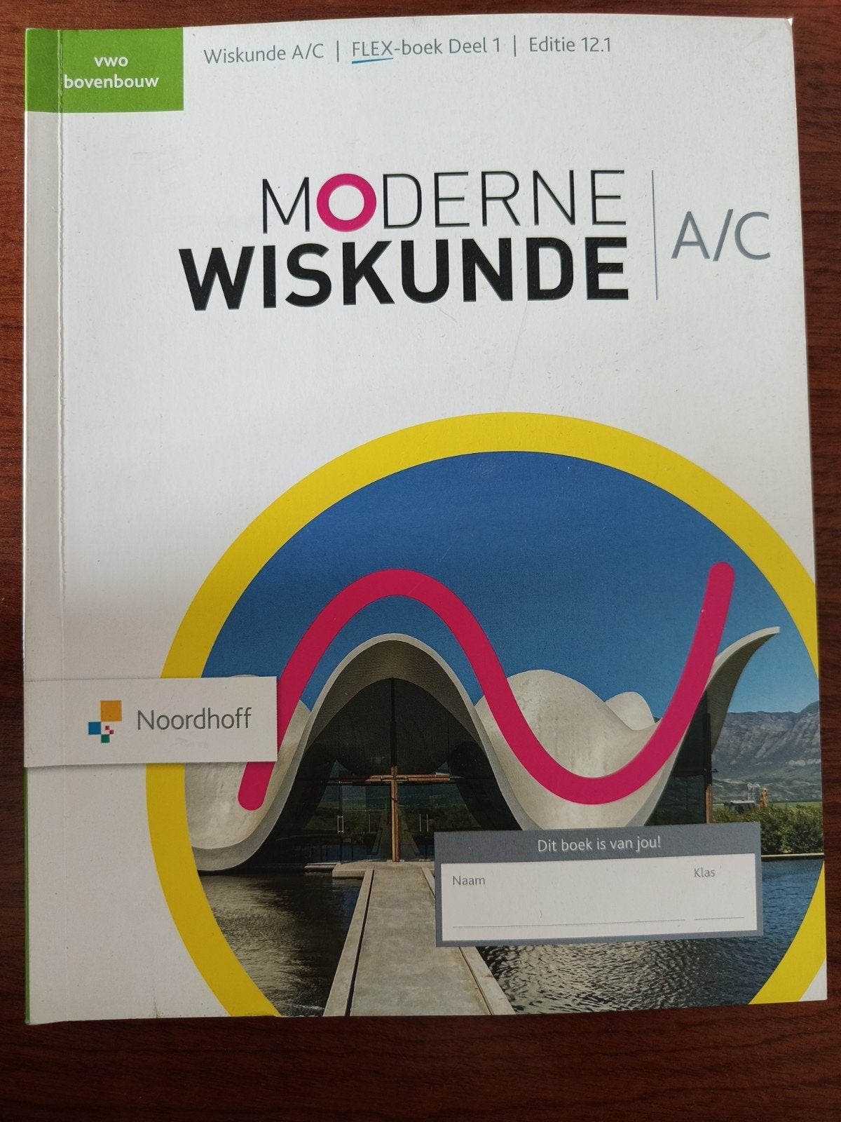 Moderne Wiskunde A/C FLEX-boek Deel 1 VWO bovenbouw, Boeken, Ophalen of Verzenden, Zo goed als nieuw, VWO, Wiskunde A