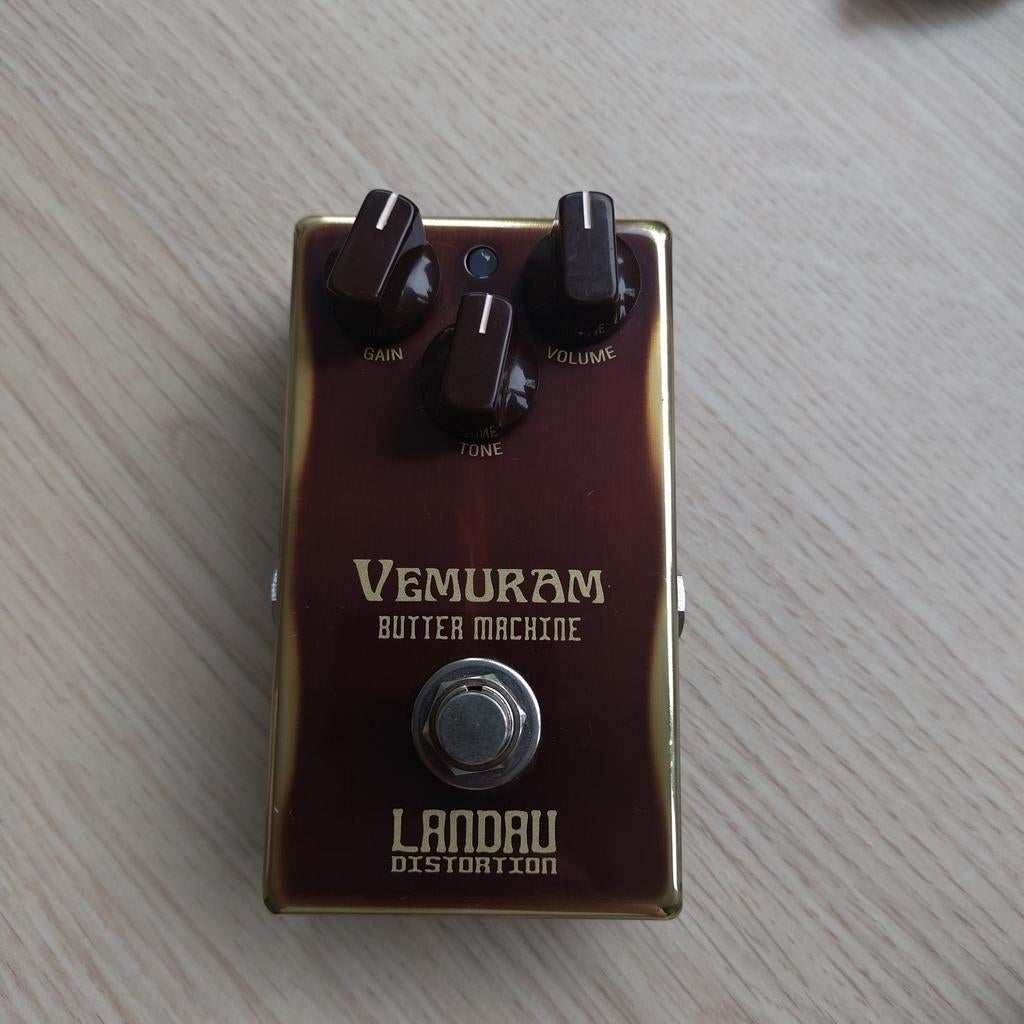 Vemuram Landau Butter Machine Distortion Pedaal, Muziek en Instrumenten, Effecten, Ophalen of Verzenden, Zo goed als nieuw, Distortion, Overdrive of Fuzz