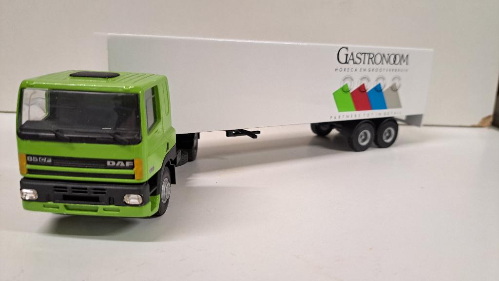 Lion Car Daf 85 CF Gastronoom, Ophalen of Verzenden, Zo goed als nieuw, Bus of Vrachtwagen, Lion Toys