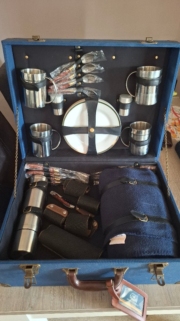 Orient Express luxe picknick koffer, Ophalen of Verzenden, Nieuw