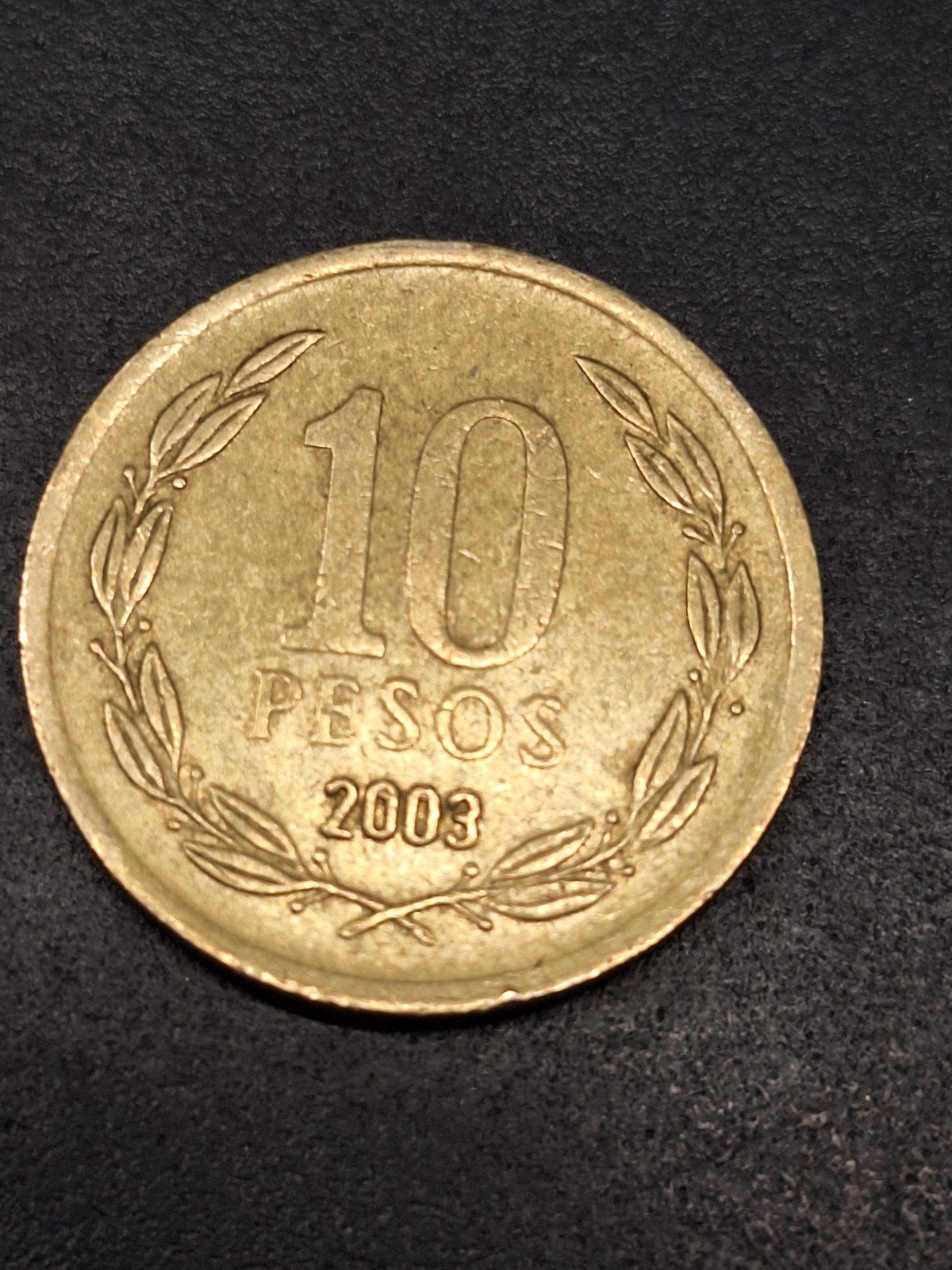 Chili 10 pesos 2003, Ophalen of Verzenden, Zuid-Amerika