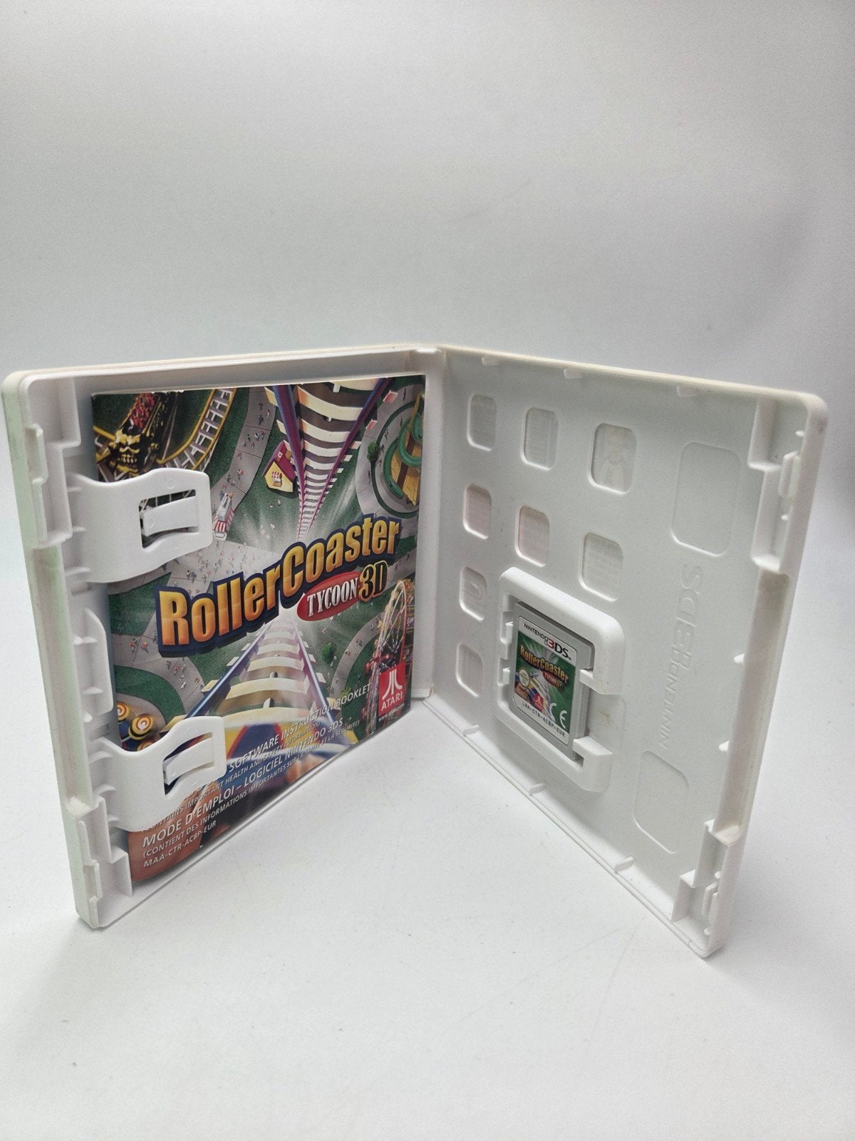 RollerCoaster Tycoon 3D Nintendo 3DS - Pretpark Simulatie, Atari, 1 speler, Ophalen of Verzenden, Zo goed als nieuw