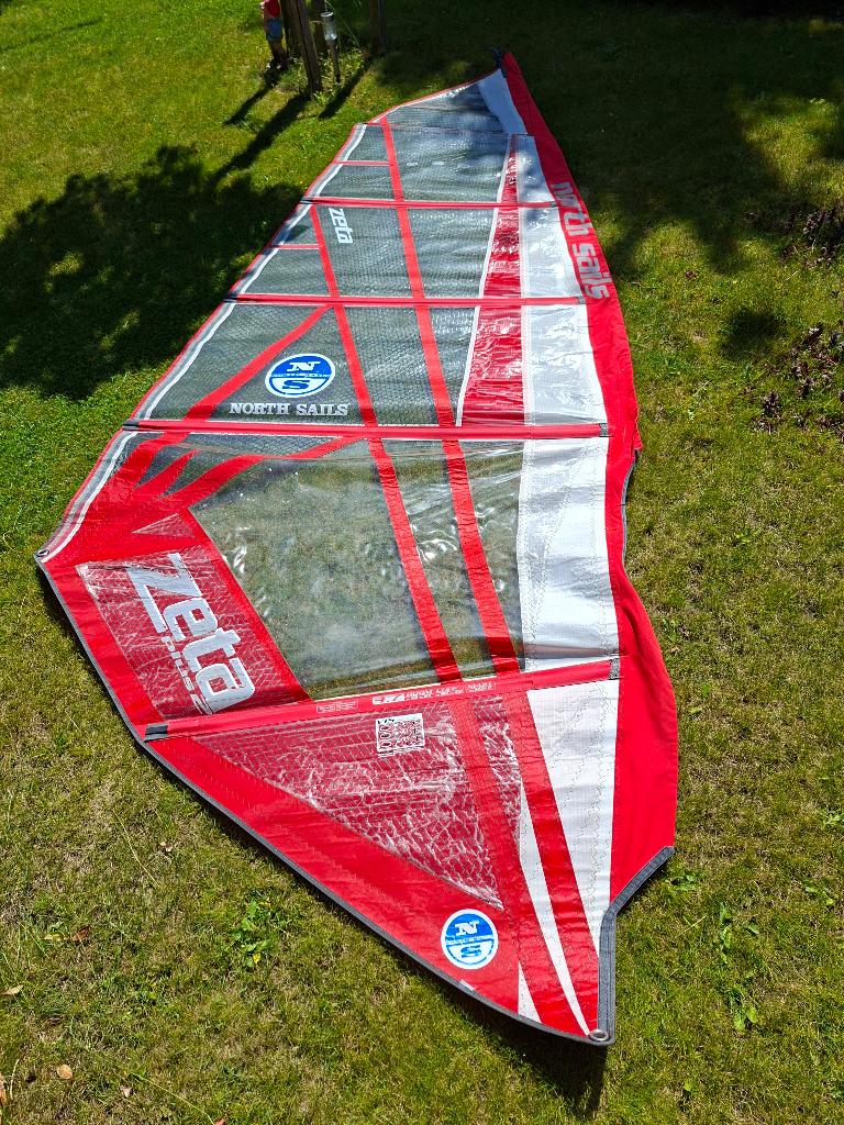 WIndsurfzeil, Watersport en Boten, Windsurfen, Ophalen, 3.5 tot 5 m², North Sails, Zeil