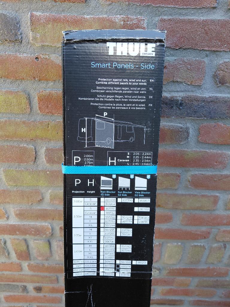 Thule rainblocker 250 S, Caravans en Kamperen, Ophalen, Nieuw