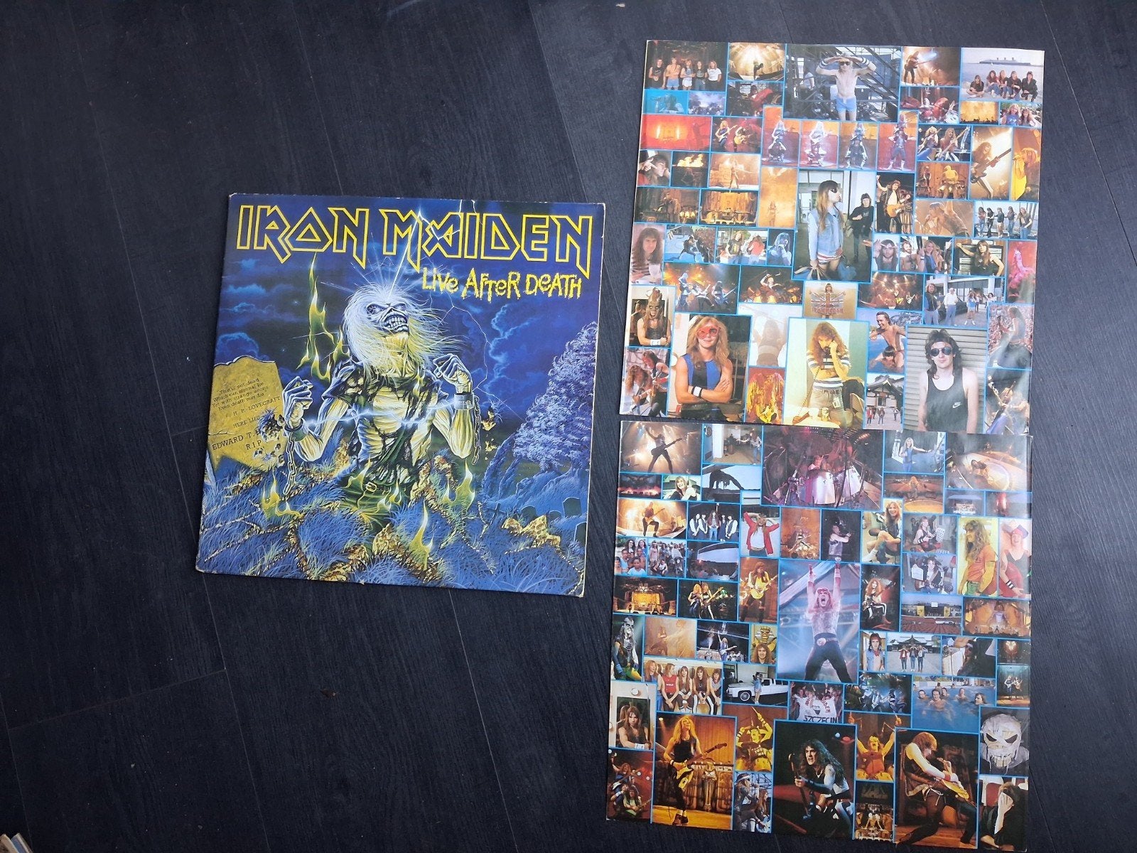 Iron Maiden - Live After Death dubbel LP (EMI 1985) VG+, Cd's en Dvd's, Ophalen of Verzenden