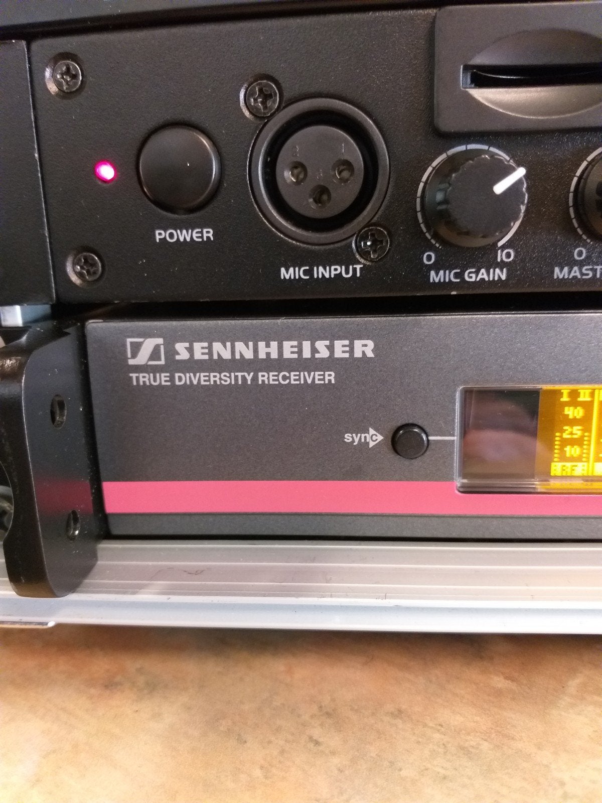 sennheiser ew100draadloze mix set., Muziek en Instrumenten, Ophalen, Zo goed als nieuw, Zangmicrofoon, Draadloos