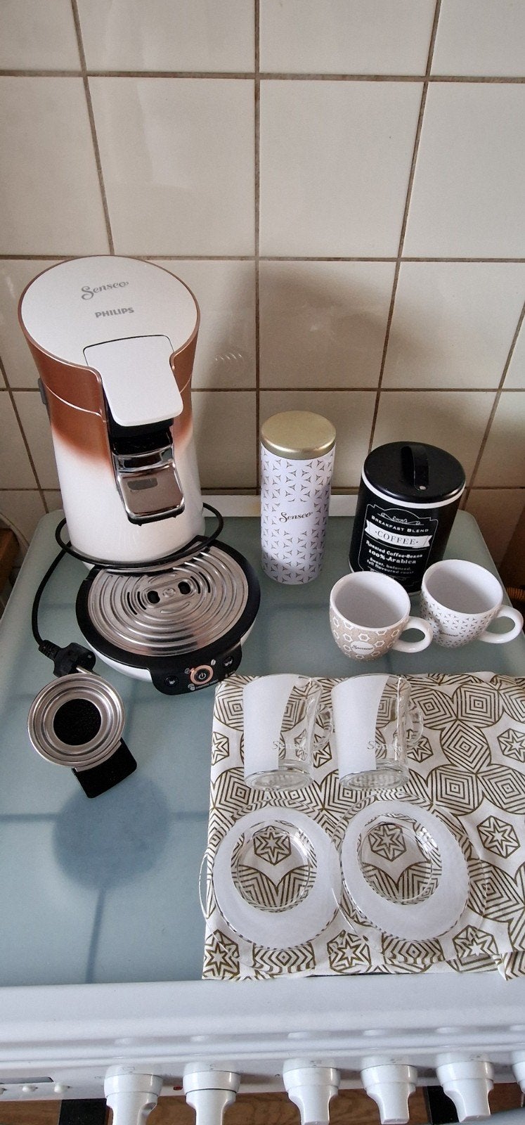 senseo apparaat philips, Ophalen, Koffiemachine, Zo goed als nieuw, 2 tot 4 kopjes
