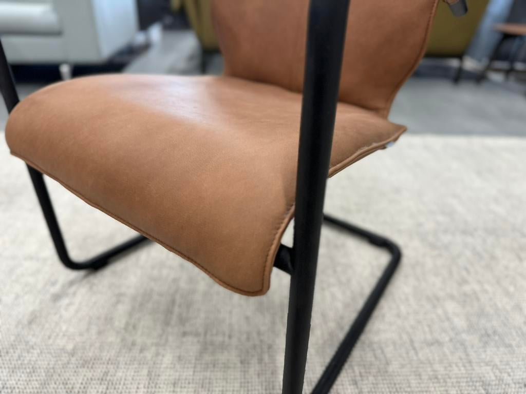 Nieuw Brees new World Luna Fauteuil bruin leer Design stoel, Brees new world, Nieuw, Ophalen of Verzenden, 50 tot 75 cm