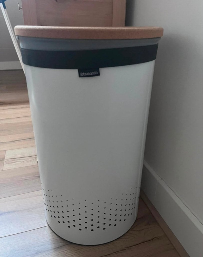 Brabantia Wasbox 60 Liter – Praktisch en stijlvol, Ophalen, 50 – 75, 40 liter of meer, Zo goed als nieuw