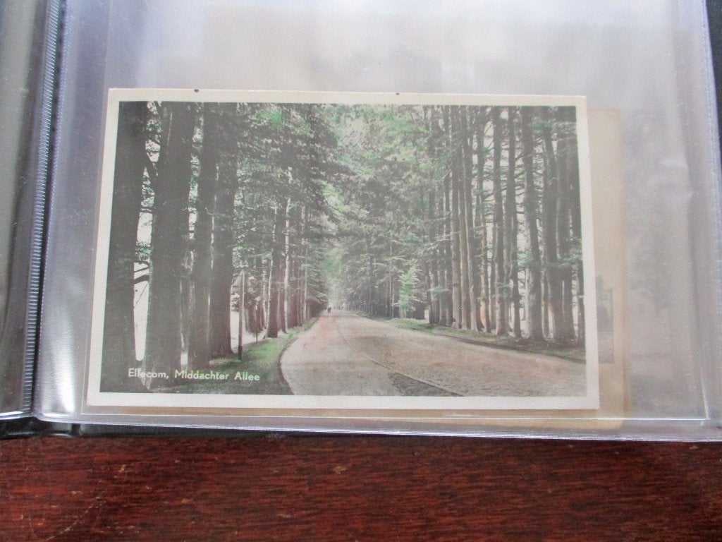 Oude ansichtkaart: Ellecom, Middachter Allee, Ophalen, 1940 tot 1960, Gelopen, Gelderland