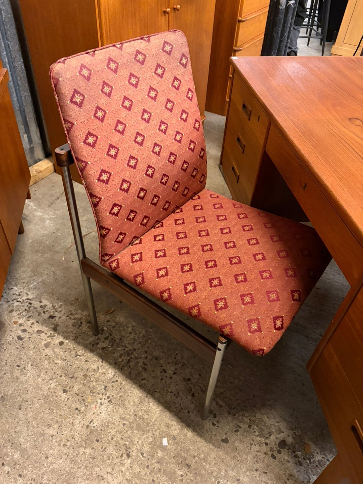 Vintage stoel, Ophalen, ., Wit, .