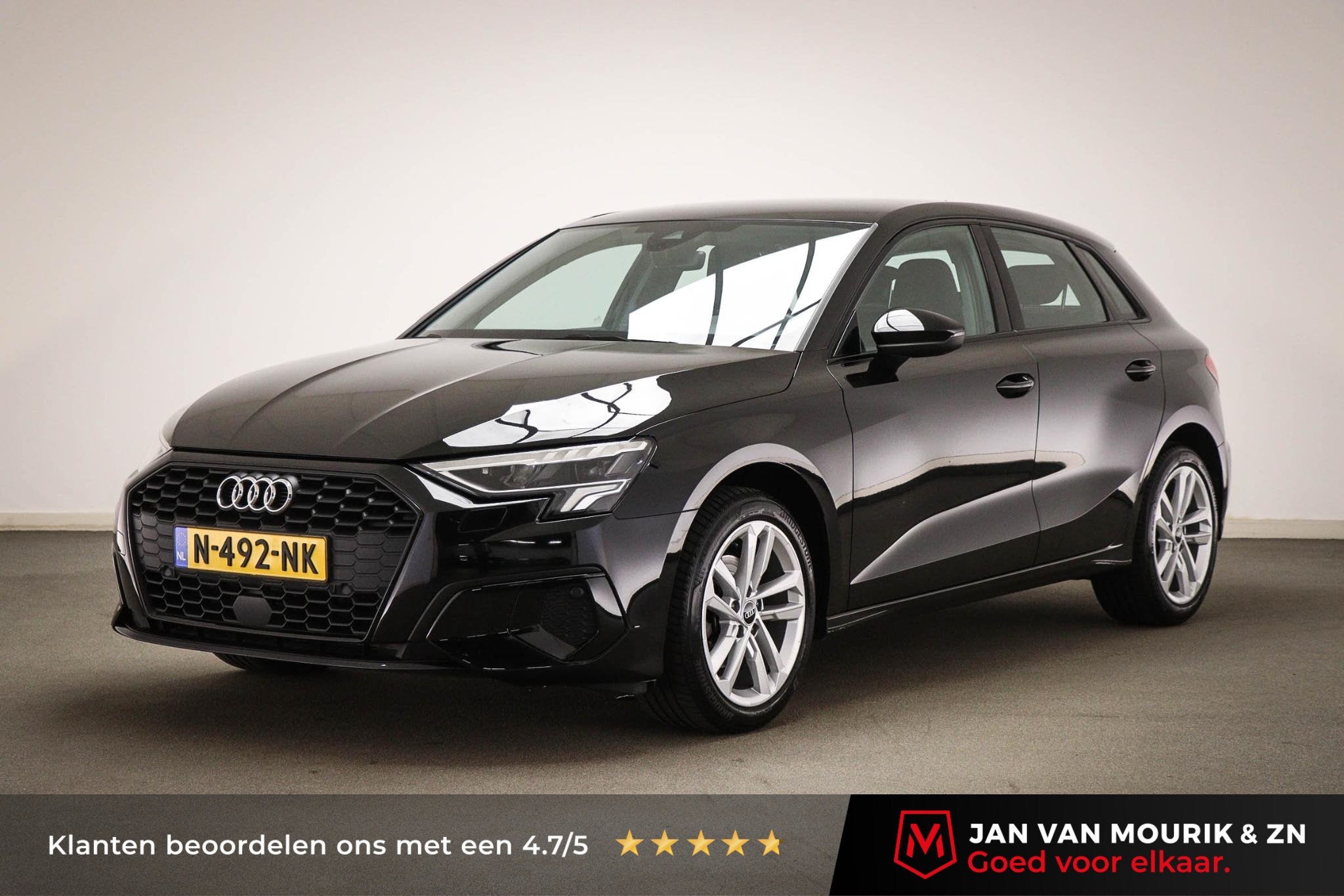 Audi A3 Sportback 30 TFSI Advanced edition | VIRTUAL COCKPIT, Stof, Gebruikt, Zwart, Origineel Nederlands