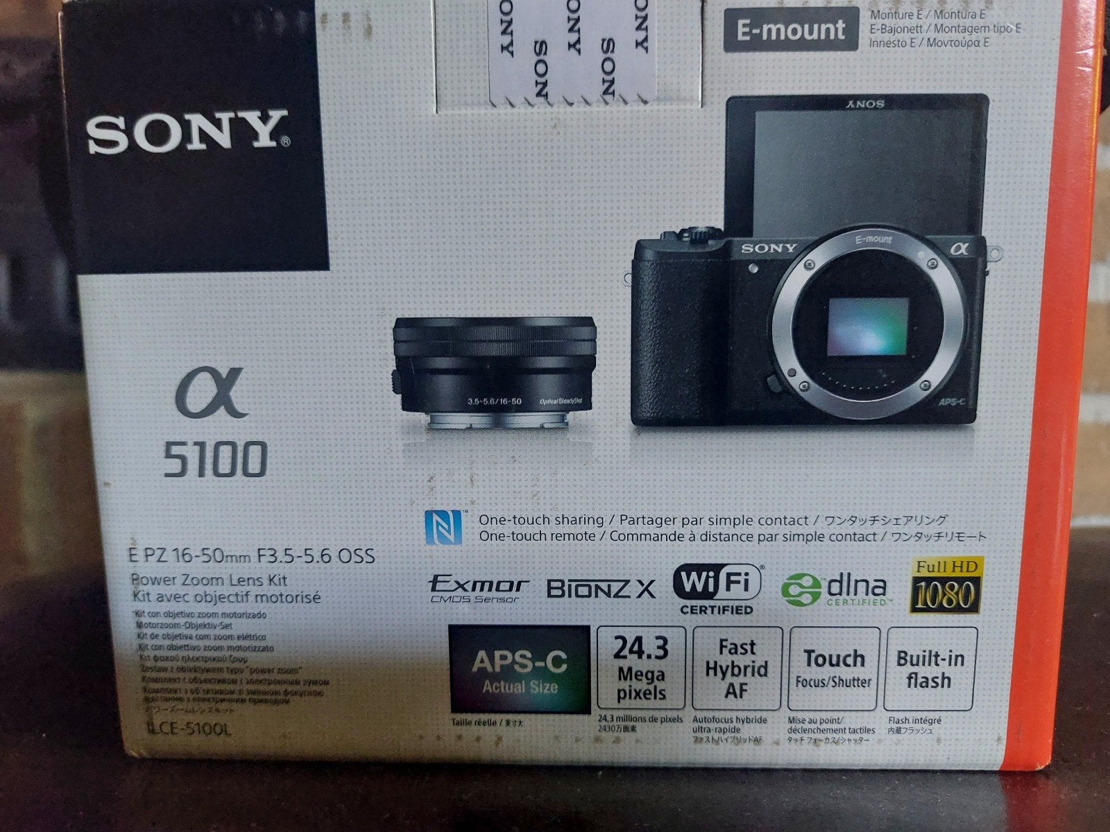 Sony Alpha A5100 systeemcamera met 16-50mm lens, Audio, Tv en Foto, Fotocamera's Digitaal, Ophalen, Ingebouwde flitser, Zo goed als nieuw