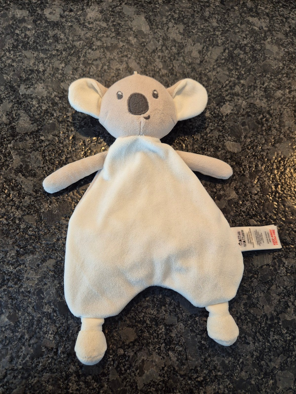 Knuffeldoekje Koala wit met Lichtgrijs, Ophalen of Verzenden, Overige typen