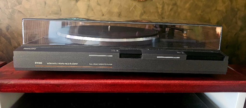 Philips FP 150 draaitafel- volledig werkend vintage, Philips, Gebruikt, Automatisch, Ophalen of Verzenden