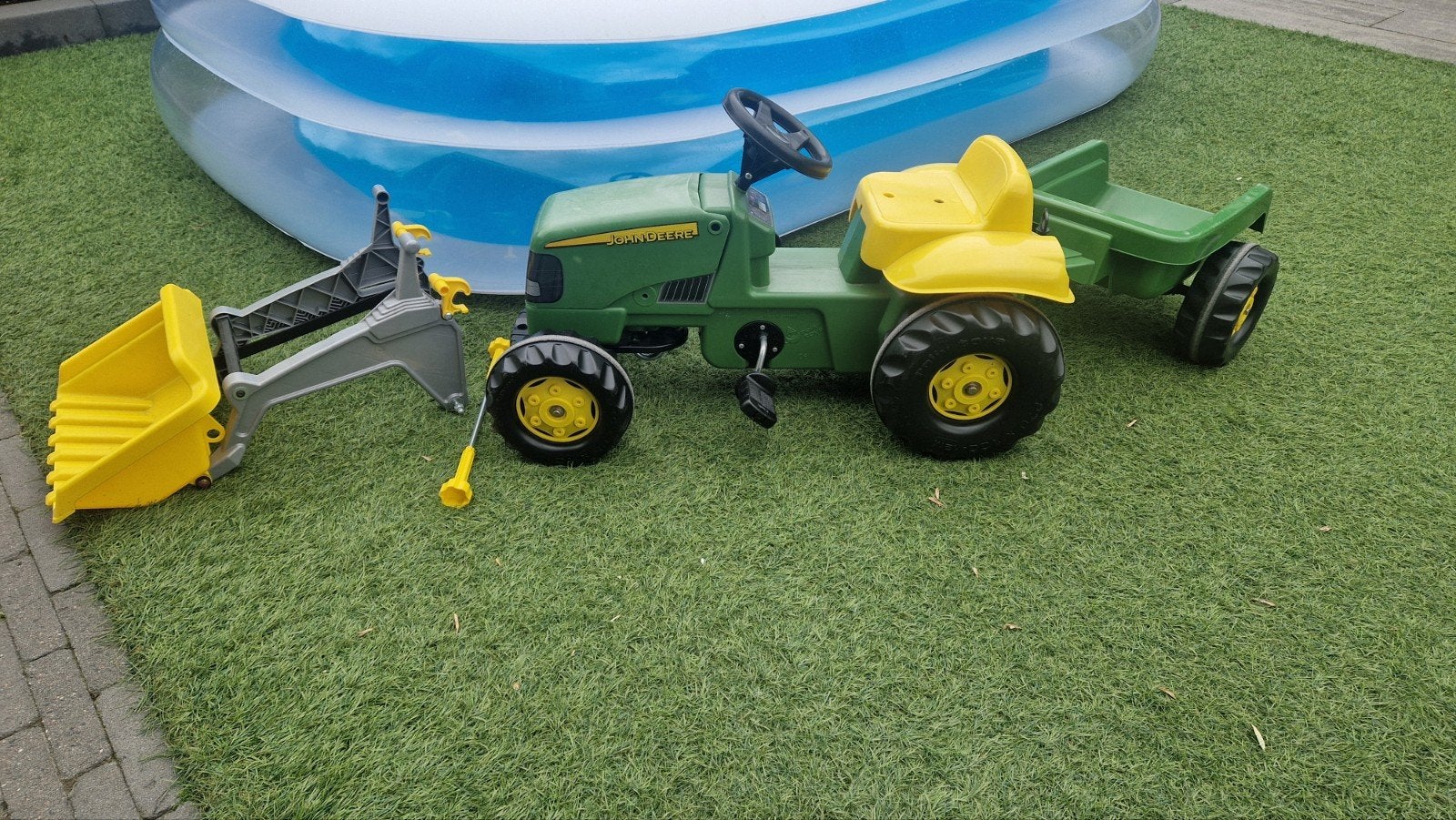 John Deere trekker compleet, Ophalen, Zo goed als nieuw
