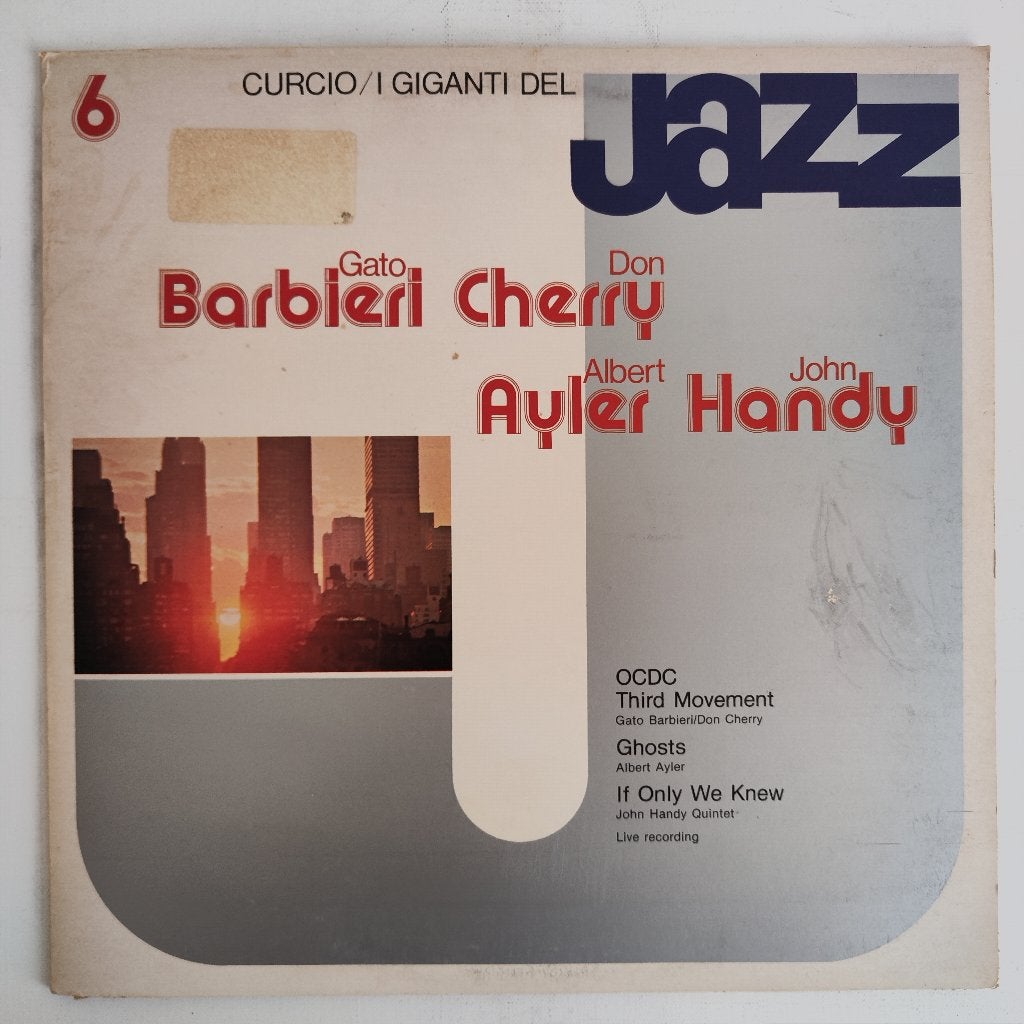 Barbieri, Cherry, Ayler, Handy – I Giganti Del Jazz (Vinyl), LP, Gebruikt, Ophalen of Verzenden, Gatefold hoes