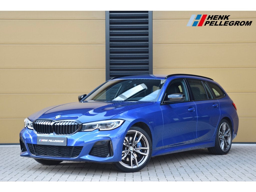 BMW 3 Serie Touring M340i xDrive High Executive * Harman / K, Automaat, 1780 kg, Met garantie (alle), Blauw