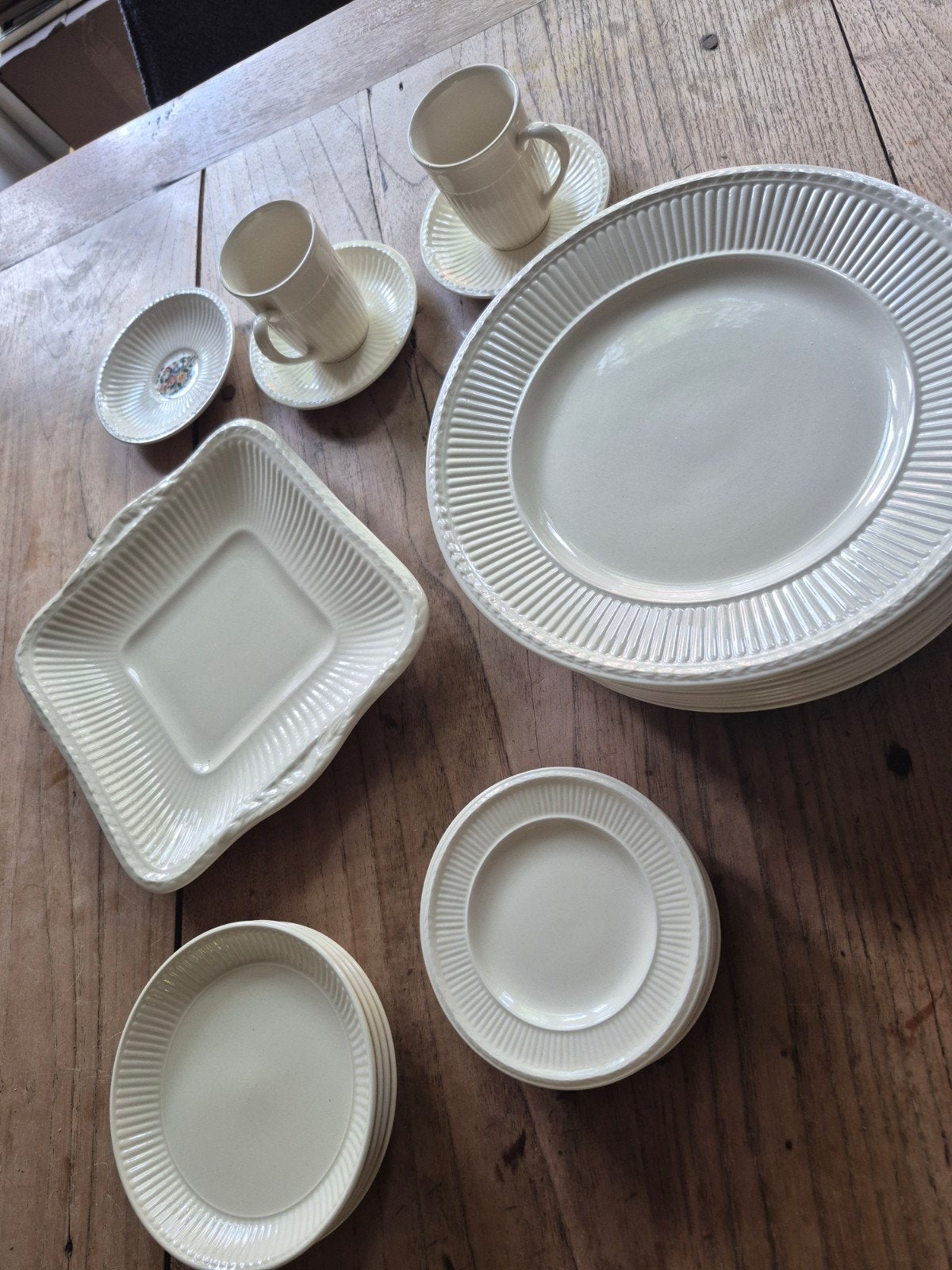 WEDGWOOD EDME PLAIN **nieuwstaat**, Huis en Inrichting, Keuken | Servies, Klassiek, Nieuw, Ophalen of Verzenden, Wedgwood