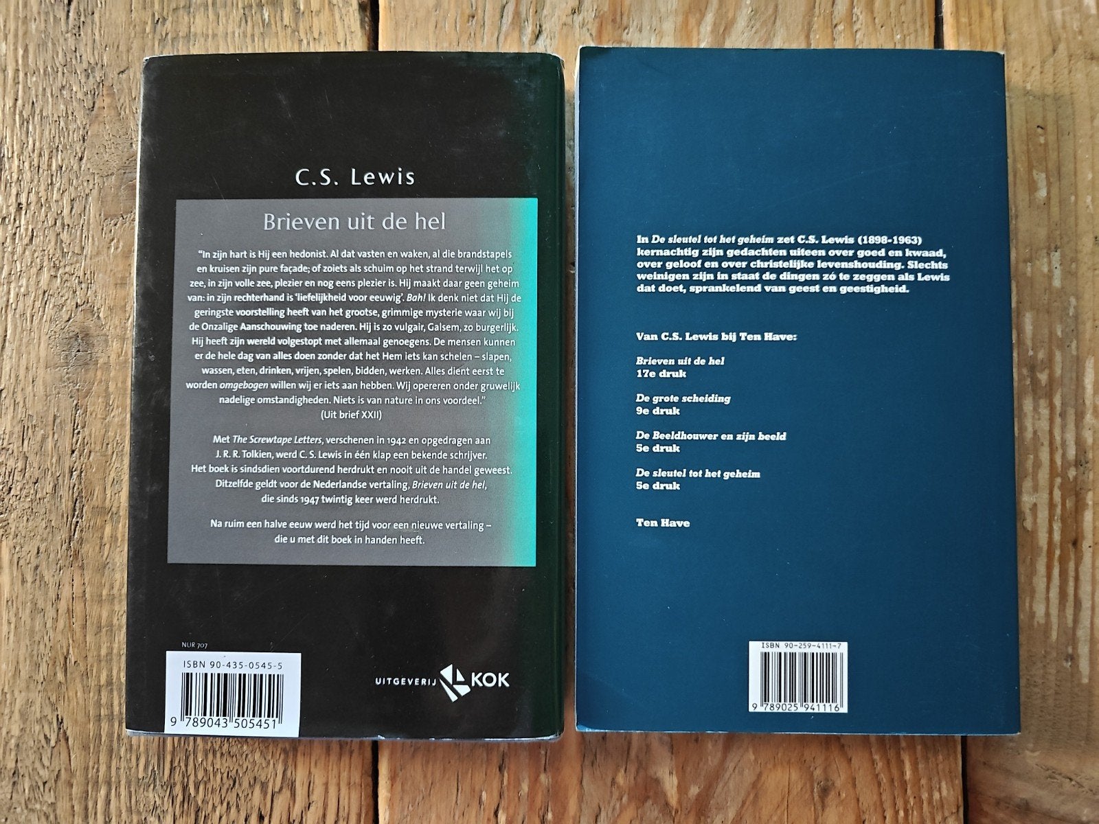 2 Boeken van C.S. Lewis, Boeken, Ophalen of Verzenden, Zo goed als nieuw