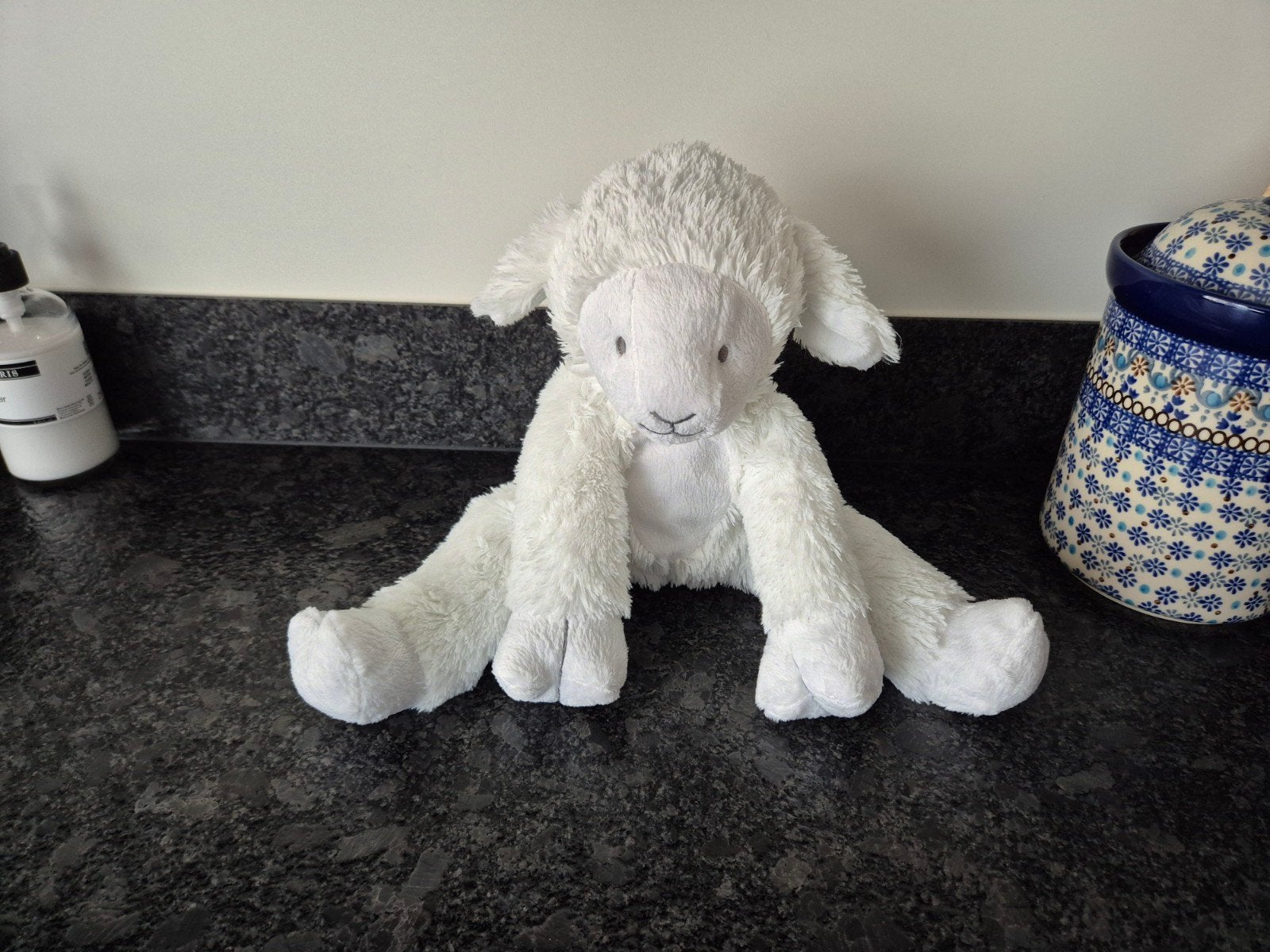 Prénatal  - Knuffel Schaap zittend, Ophalen of Verzenden, Zo goed als nieuw, Overige typen